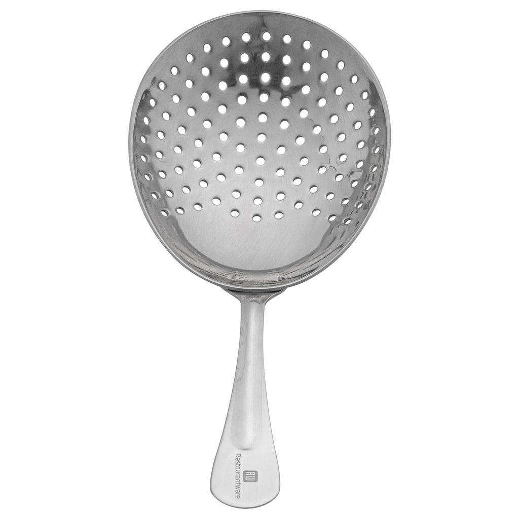 Bar Lux Stainless Steel Julep Strainer - Mirrored Finish - 6 1/2" - 1 count box