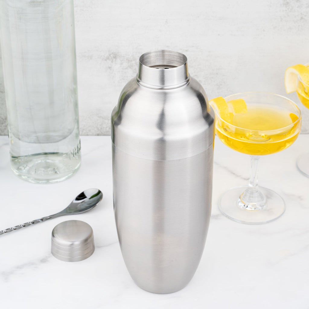 Bar Lux 24 oz Stainless Steel Cobbler Shaker - Brushed Finish - 1 count box