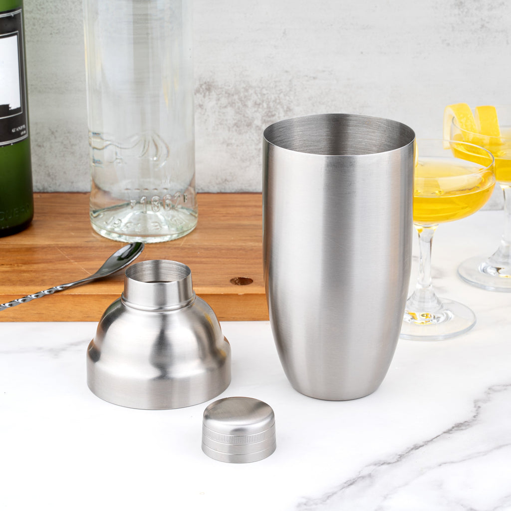 Bar Lux 24 oz Stainless Steel Cobbler Shaker - Brushed Finish - 1 count box