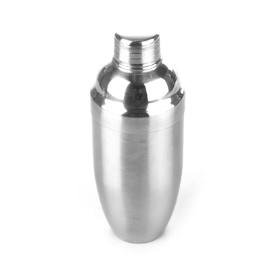 Bar Lux 24 oz Stainless Steel Cobbler Shaker - Mirrored Finish - 1 count box
