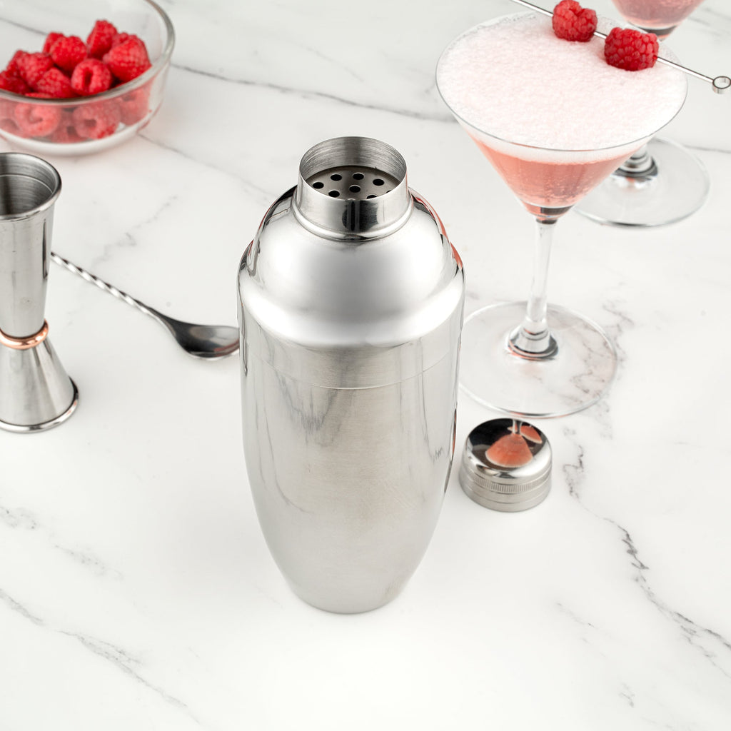 Bar Lux 24 oz Stainless Steel Cobbler Shaker - Mirrored Finish - 1 count box