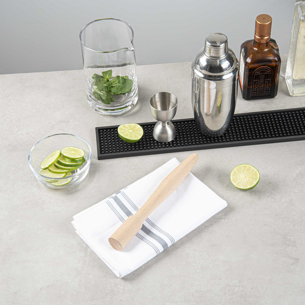 Bar Lux Natural Wood Muddler - 9 3/4" - 1 count box
