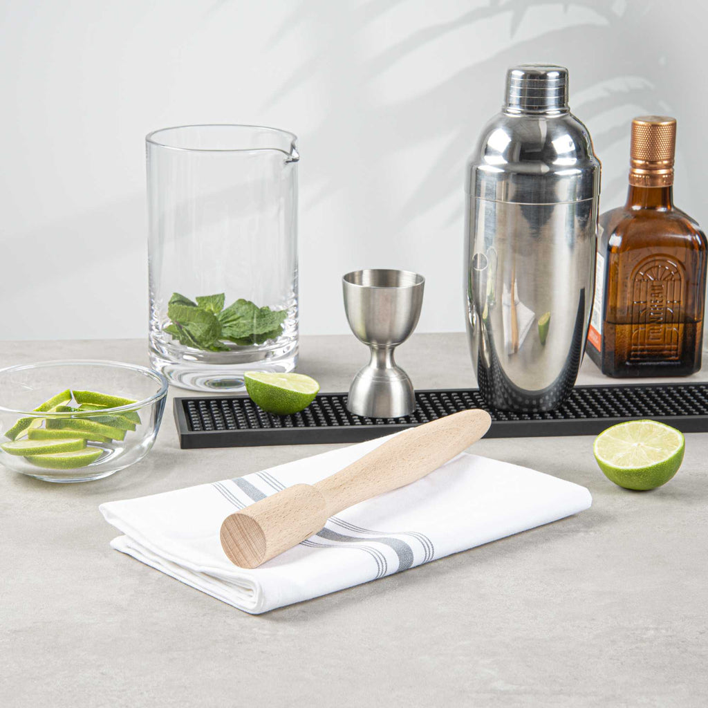 Bar Lux Natural Wood Muddler - 9 3/4" - 1 count box