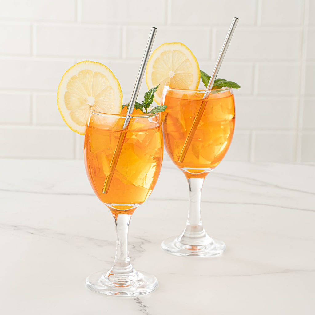 Bar Lux Stainless Steel Straw - 5" - 2 count box