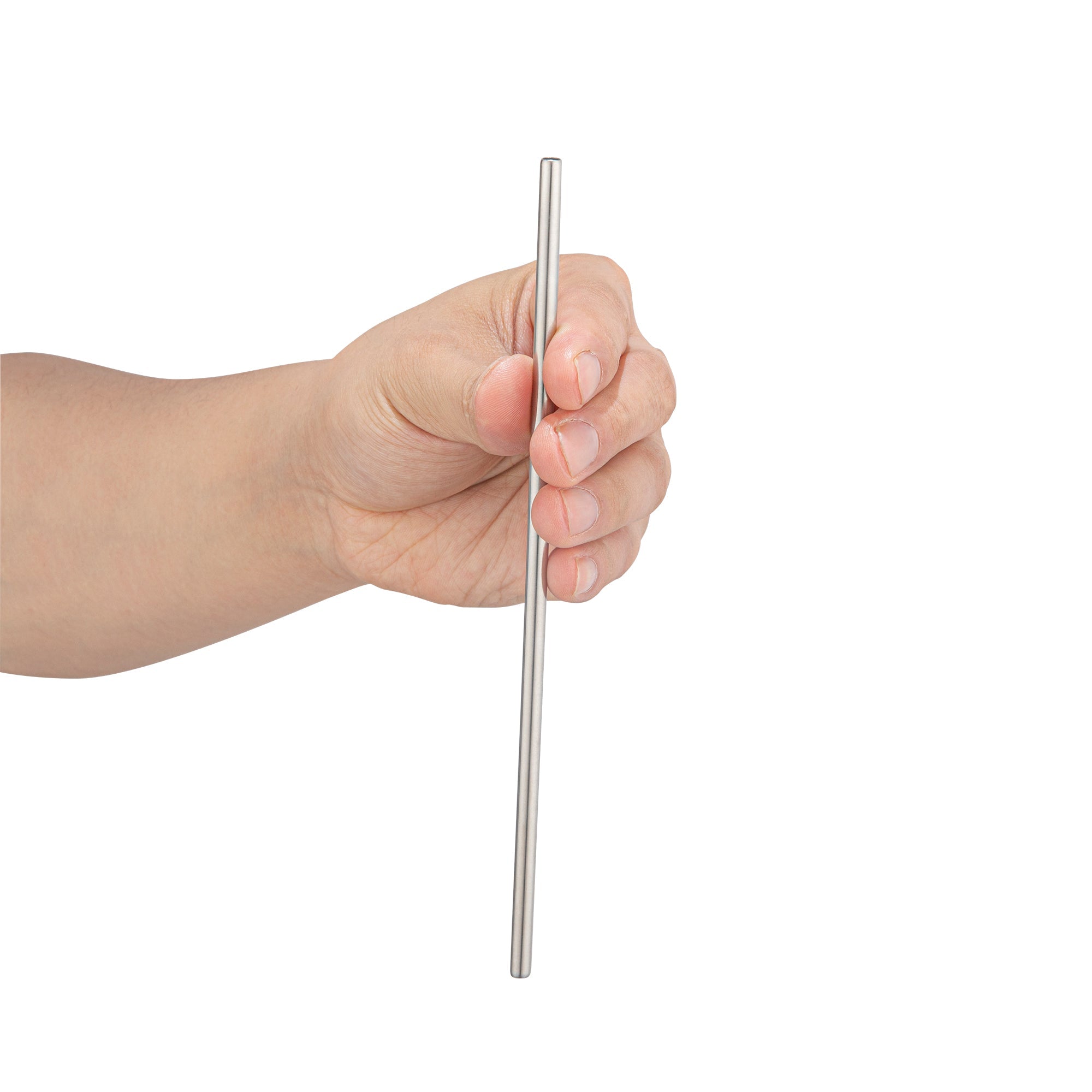 Bar Lux Stainless Steel Straw - 7 1/2" - 2 count box