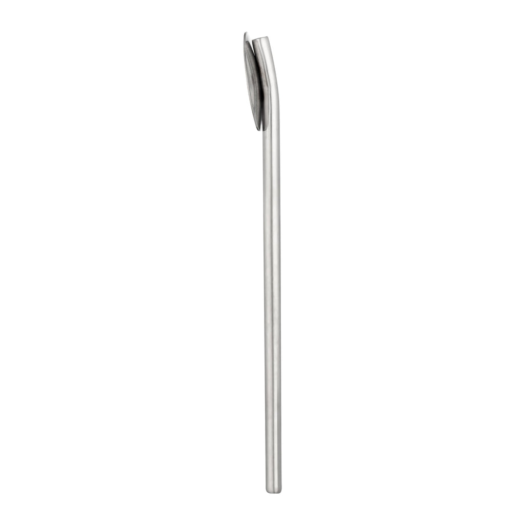 Bar Lux Stainless Steel Julep Spoon Straw - 5" - 2 count box