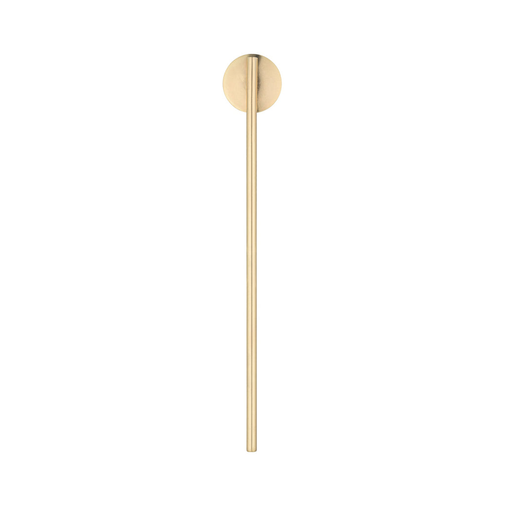 Bar Lux Gold-Plated Stainless Steel Julep Spoon Straw - 7 1/2" - 2 count box