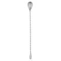 Bar Lux Stainless Steel Belicoso Barspoon - 12" - 1 count box
