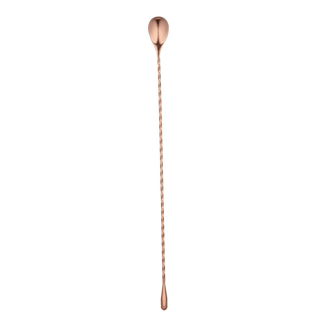 Bar Lux Copper-Plated Stainless Steel Belicoso Barspoon - 16" - 1 count box