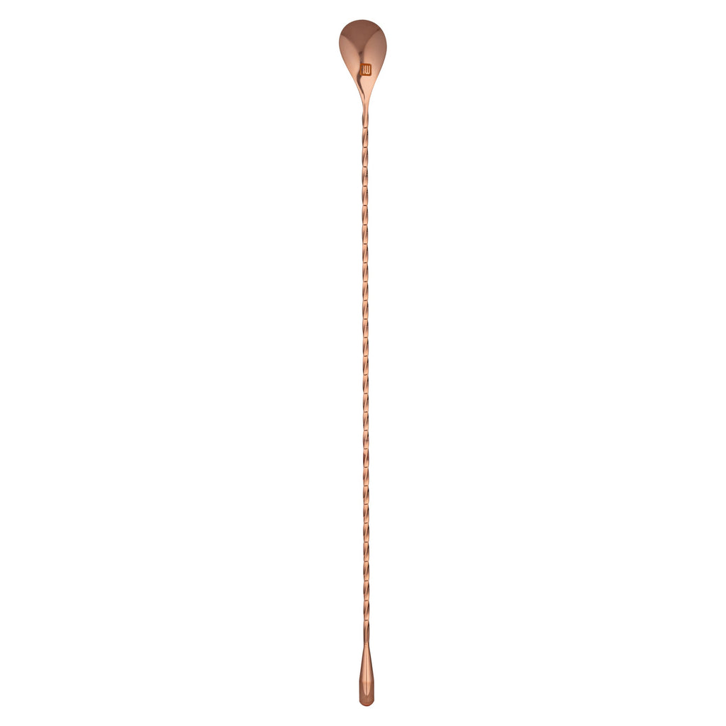 Bar Lux Copper-Plated Stainless Steel Belicoso Barspoon - 16" - 1 count box