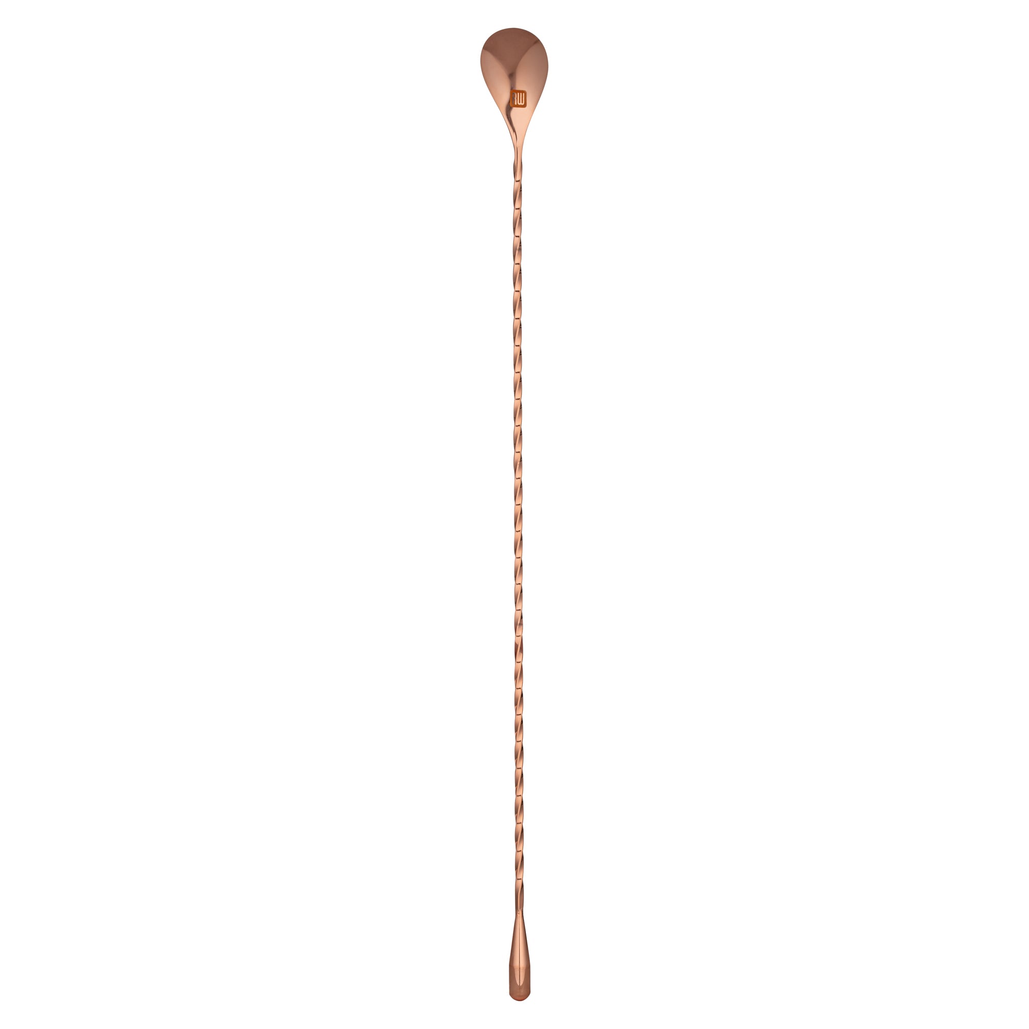 Bar Lux Copper-Plated Stainless Steel Belicoso Barspoon - 16" - 1 count box