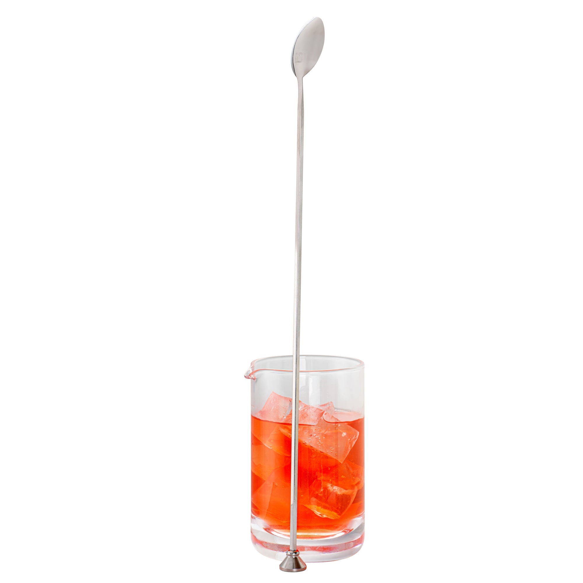 Bar Lux Stainless Steel Muddler Barspoon - 16" x 1 1/4" x 3/4" - 1 count box