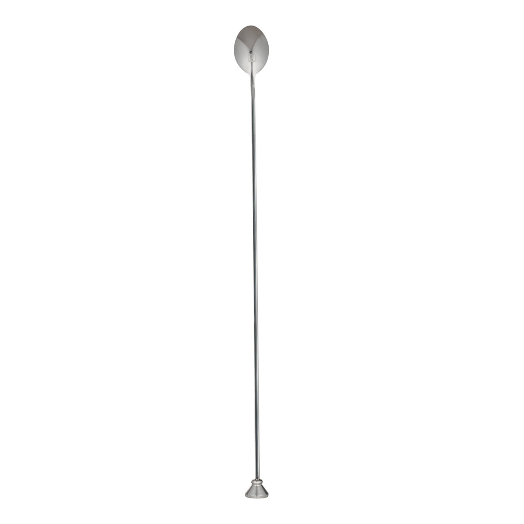 Bar Lux Stainless Steel Muddler Barspoon - 16" x 1 1/4" x 3/4" - 1 count box