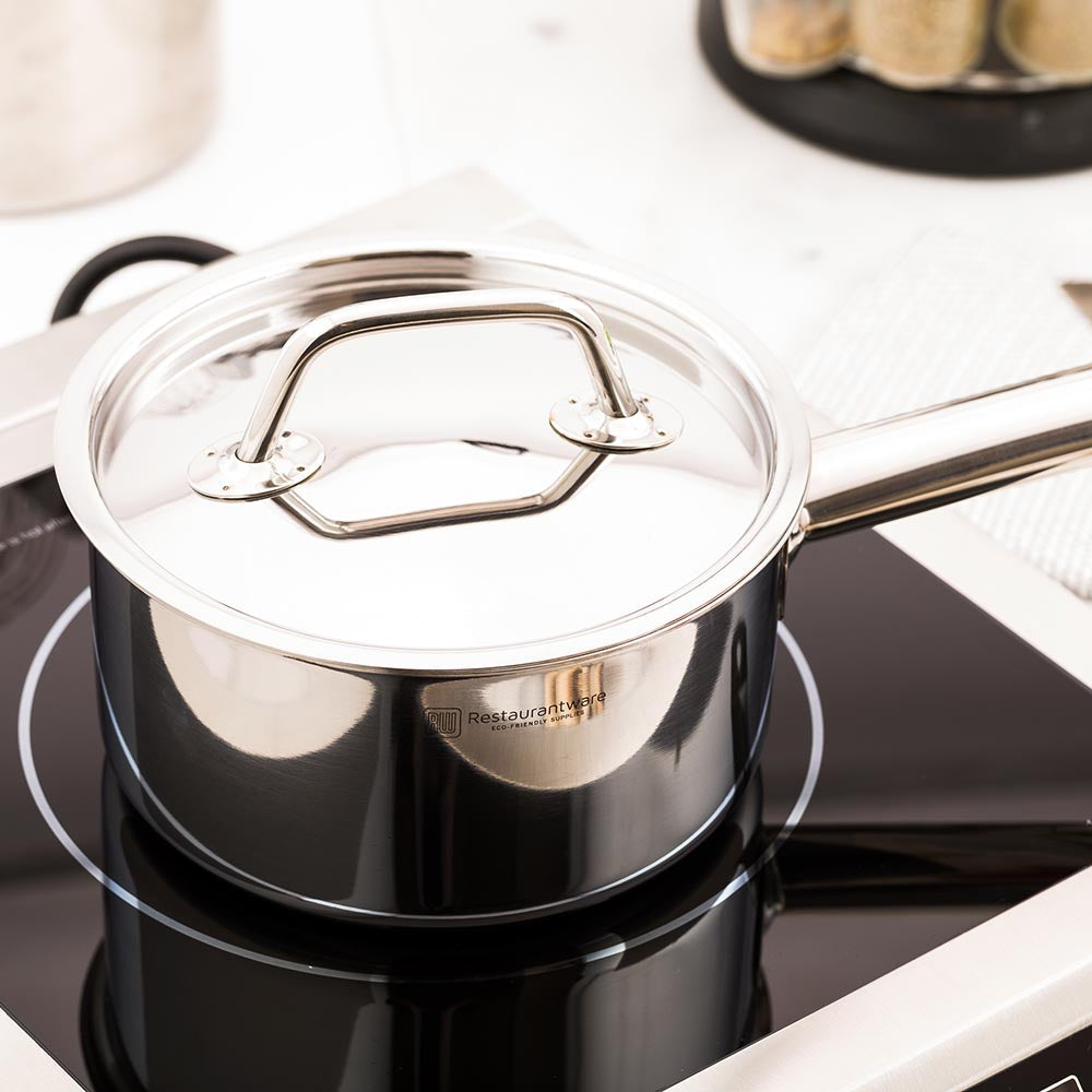 Met Lux Stainless Steel Sauce Pan Lid - Fits 1.5 qt - 1 count box