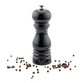 Chef 101 Classic French Black Wood Pepper Mill - High Gloss - 2" x 2" x 6" - 1 count box