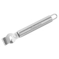 Met Lux Stainless Steel Citrus Zester and Channel Knife - 6 1/2" x 1" x 3/4" - 1 count box