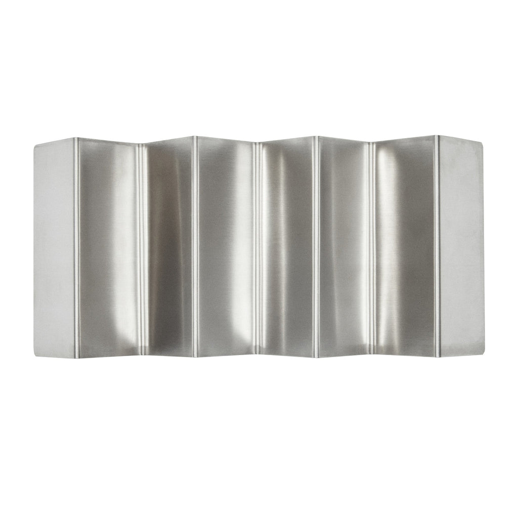 Met Lux Stainless Steel Triple Taco Holder - with 3 or 4 Compartments - 8 1/2" x 4" x 1 1/2" - 1 count box