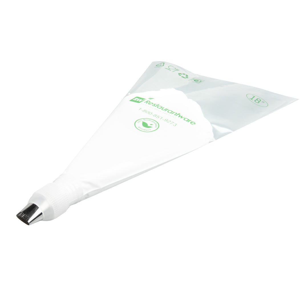 Pastry Tek Stainless Steel #1D Basketweave Piping Tip - 1 1/4" x 1 1/4" x 1 1/2" - 1 count box