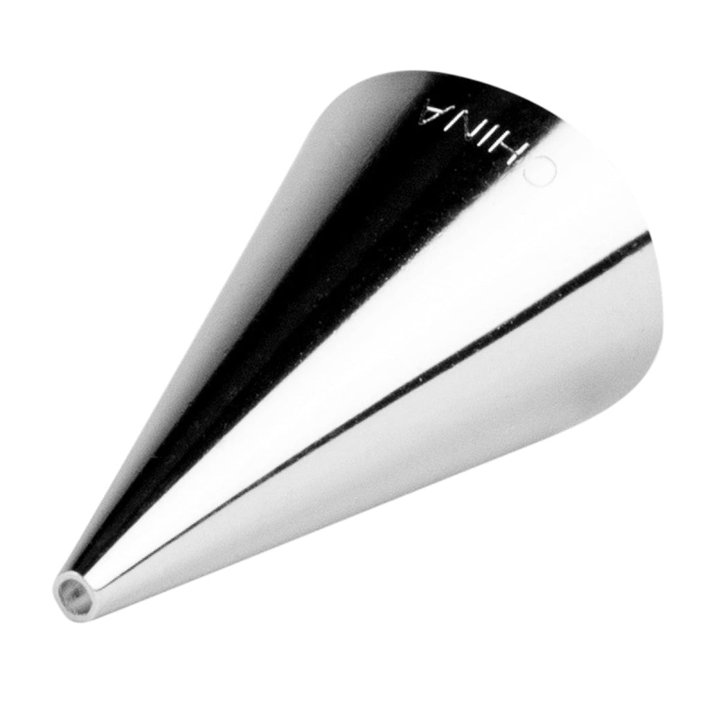 Pastry Tek Stainless Steel #2 Round Piping Tip - 3/4" x 3/4" x 1 1/4" - 1 count box