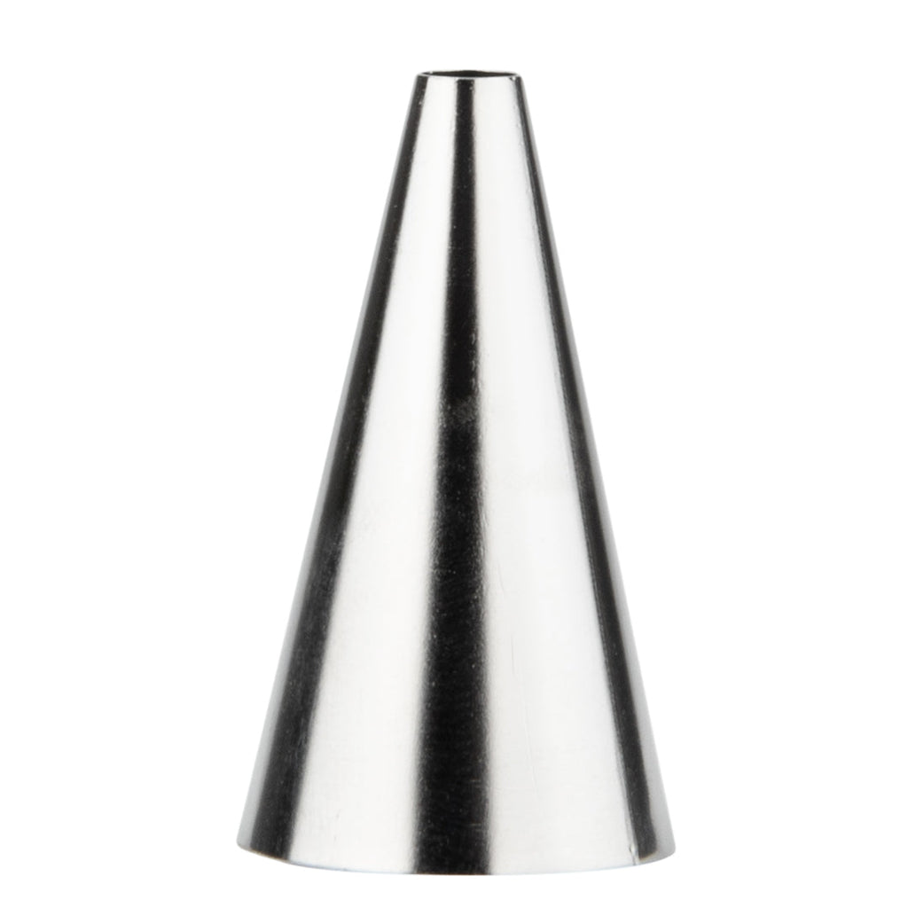 Pastry Tek Stainless Steel #7 Round Piping Tip - 3/4" x 3/4" x 1 1/4" - 1 count box