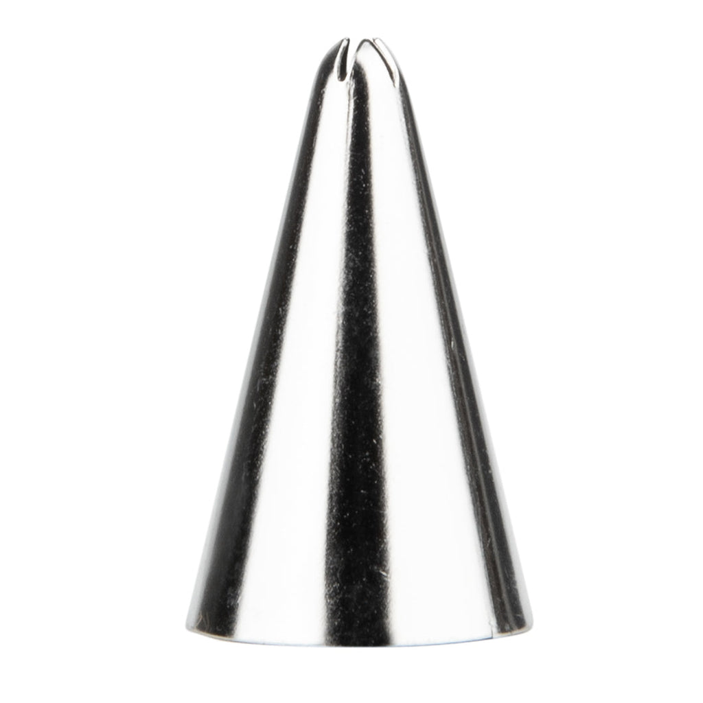 Pastry Tek Stainless Steel #24 Closed Star Piping Tip - 3/4" x 3/4" x 1" - 1 count box