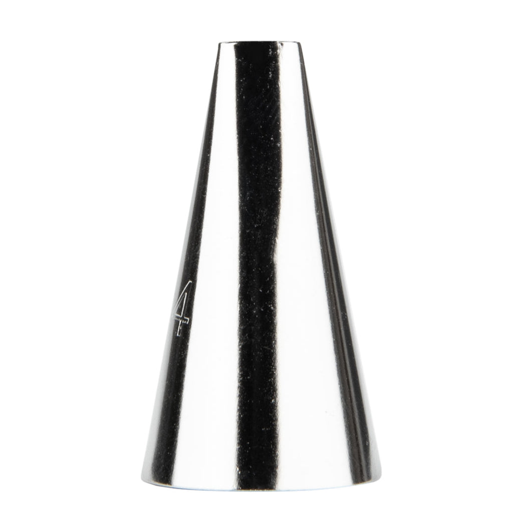 Pastry Tek Stainless Steel #44 Basketweave Piping Tip - 3/4" x 3/4" x 1 1/4" - 1 count box