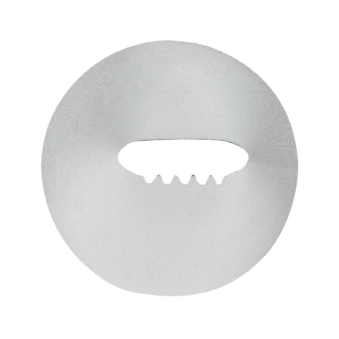 Pastry Tek Stainless Steel #46 Basketweave Piping Tip - 3/4" x 3/4" x 1 1/4" - 1 count box