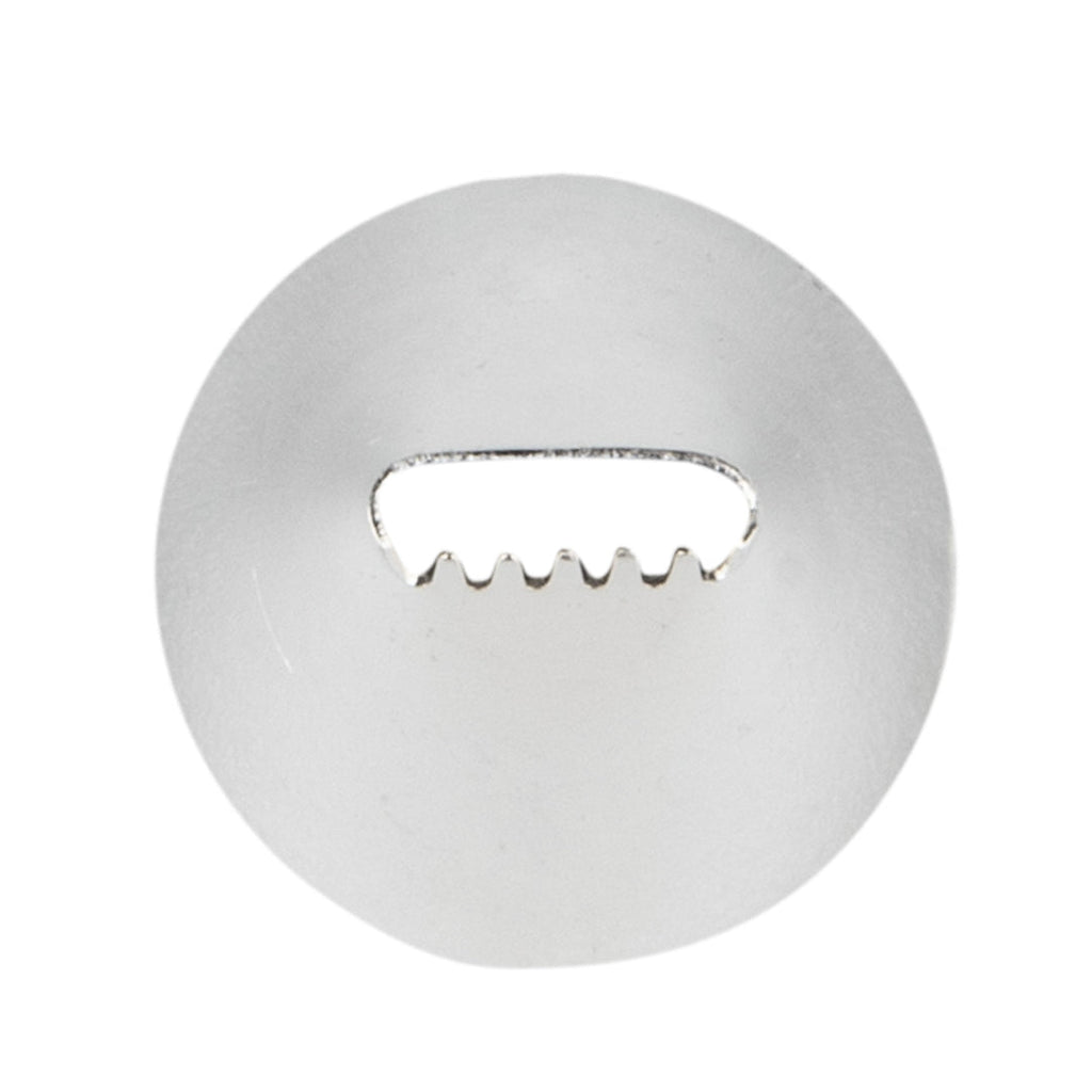 Pastry Tek Stainless Steel #47 Basketweave Piping TIp - 3/4" x 3/4" x 1" - 1 count box