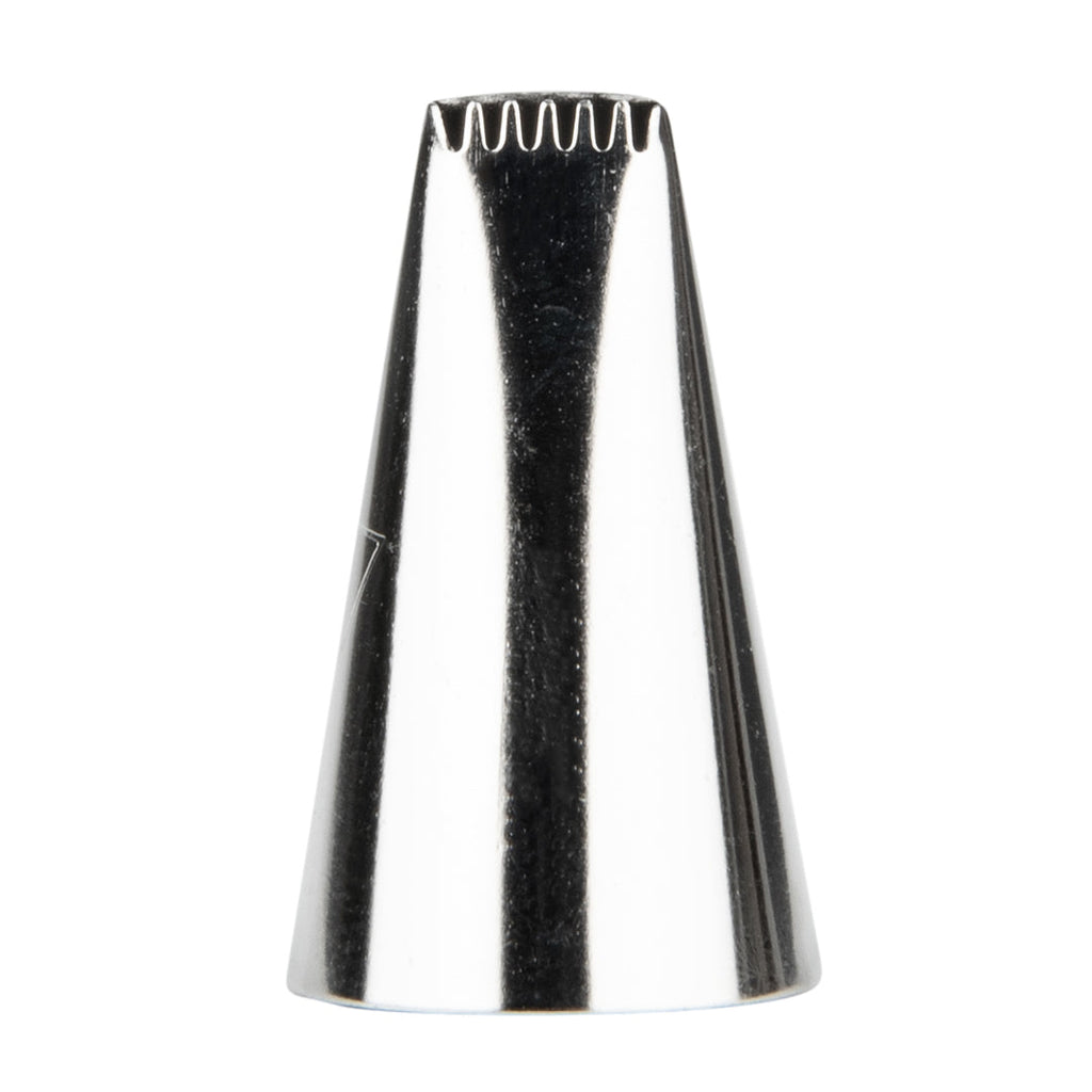 Pastry Tek Stainless Steel #47 Basketweave Piping TIp - 3/4" x 3/4" x 1" - 1 count box