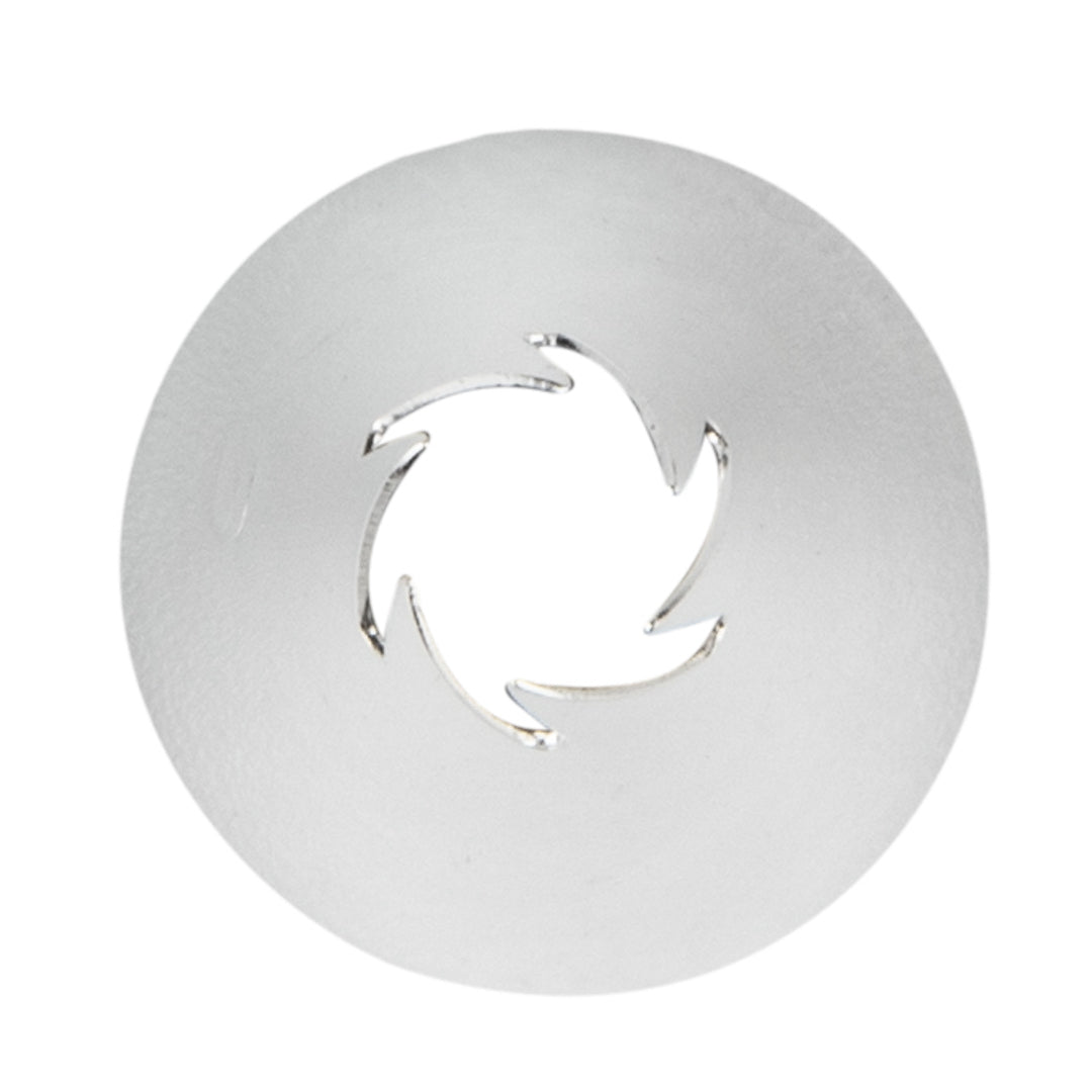 Pastry Tek Stainless Steel #96 Specialty Piping Tip - 3/4" x 3/4" x 1" - 1 count box