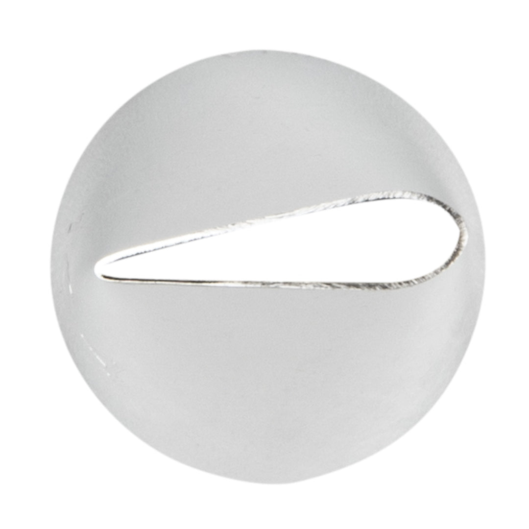 Pastry Tek Stainless Steel #104 Petal Piping Tip - 3/4" x 3/4" x 1 1/4" - 1 count box
