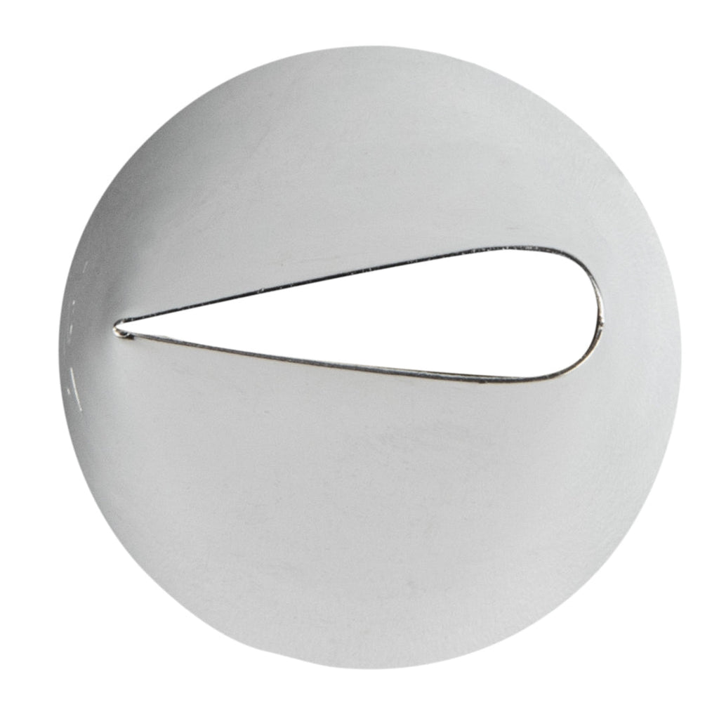 Pastry Tek Stainless Steel #127 Petal Piping Tip - 1 1/4" x 1 1/4" x 1 3/4" - 1 count box