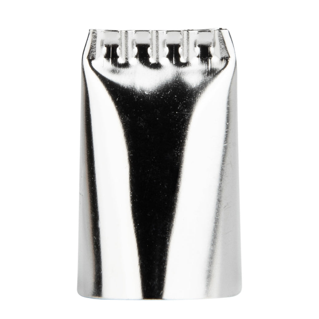 Pastry Tek Stainless Steel #134 Musical Scale Piping Tip - 3/4" x 3/4" x 1 1/4" - 1 count box