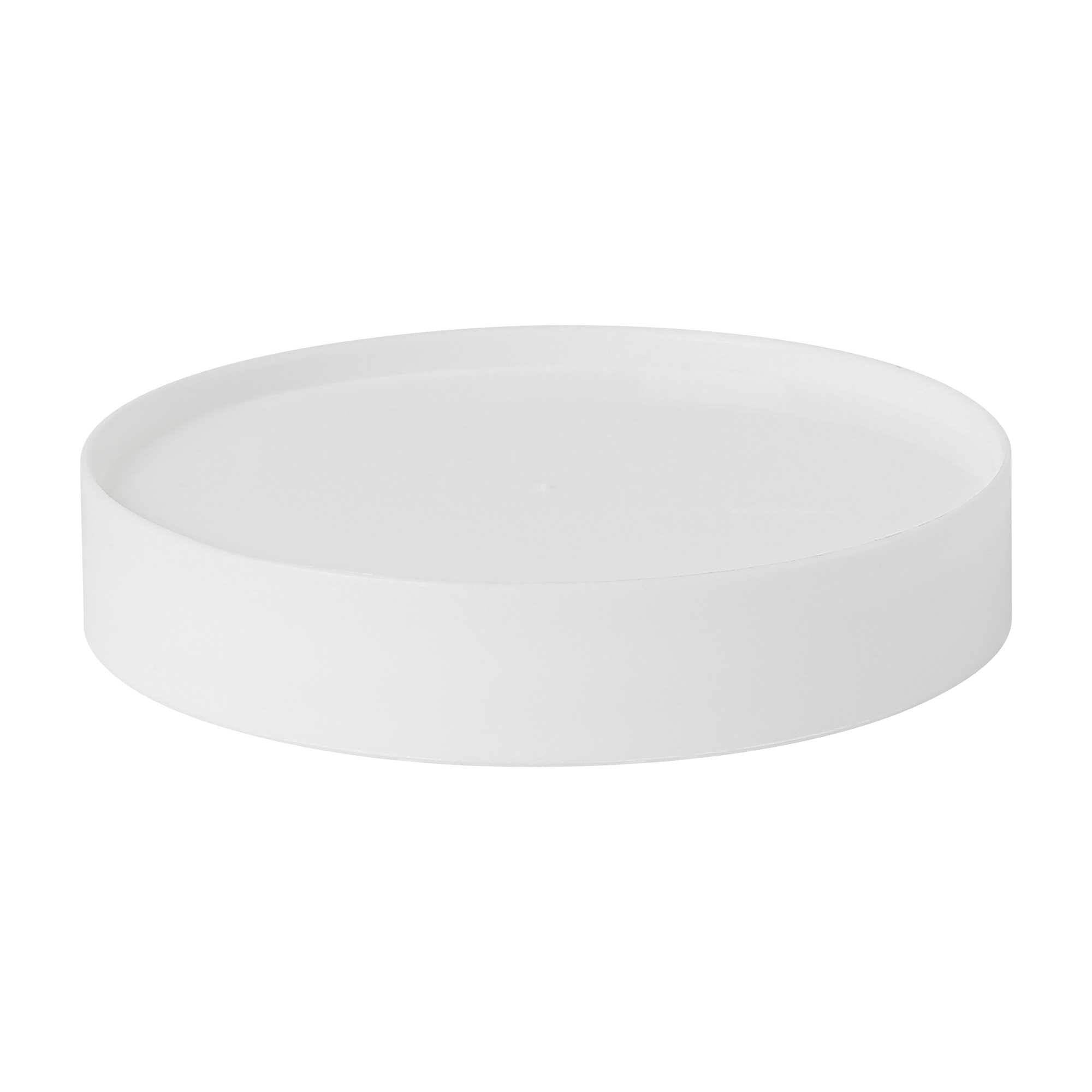Bar Lux 1 qt Plastic Quick Pour Storage Container Bottle - with Clear Spout and Lid - 3 1/2" x 3 1/2" x 13" - 1 count box
