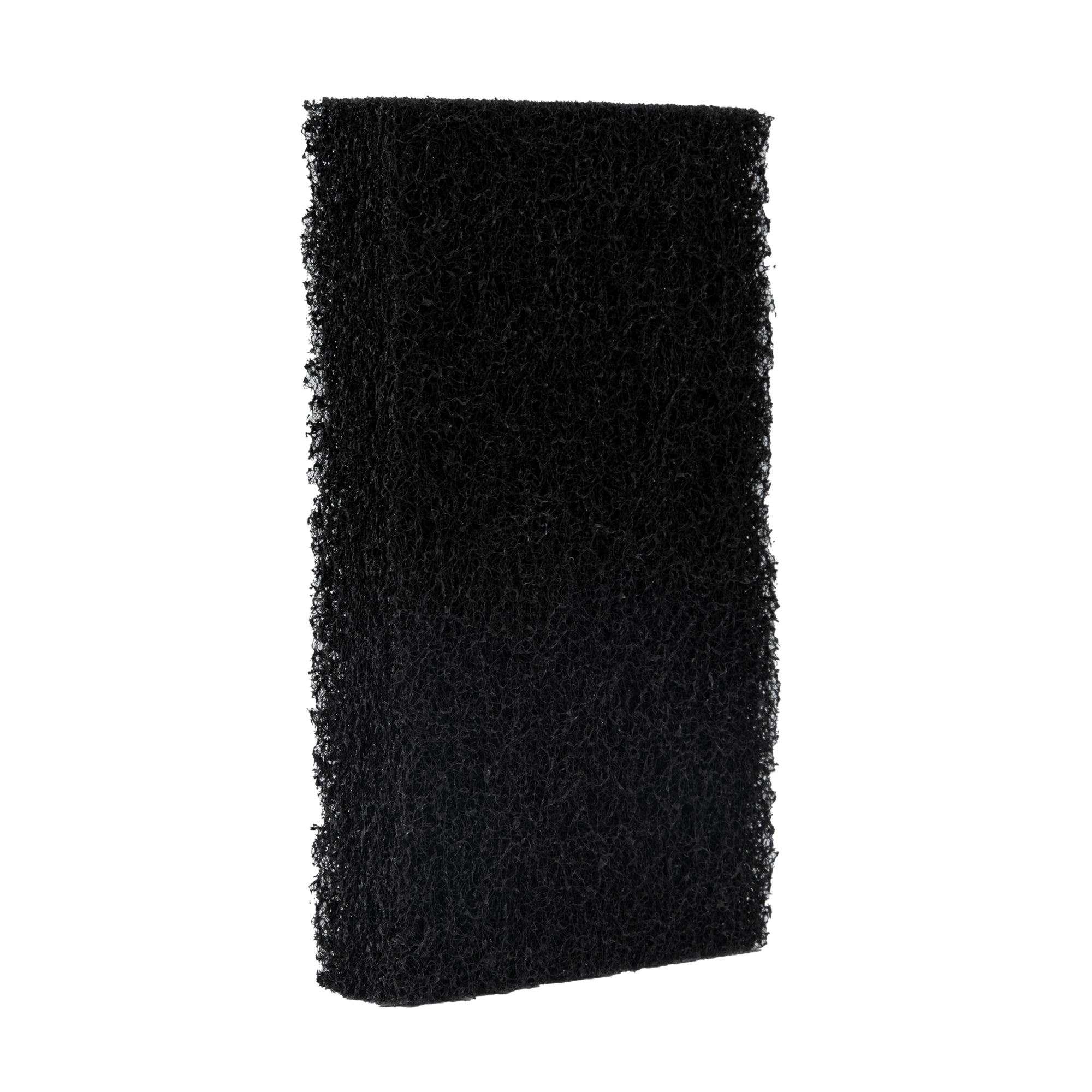 RW Clean Black Heavy-Duty Scouring Pad - Multi-Purpose - 6" x 3 1/2" x 1" - 10 count box