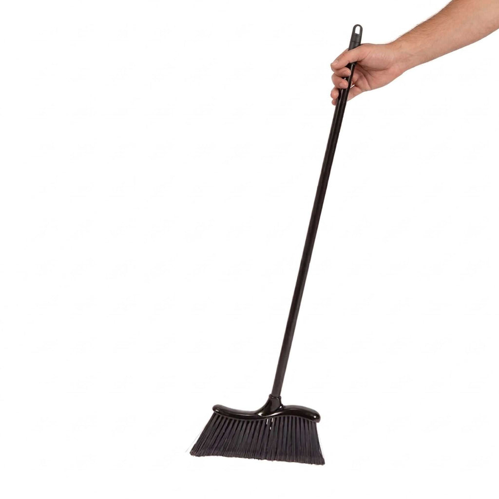RW Clean Black Angle Broom - 12" x 2" x 39" - 1 count box