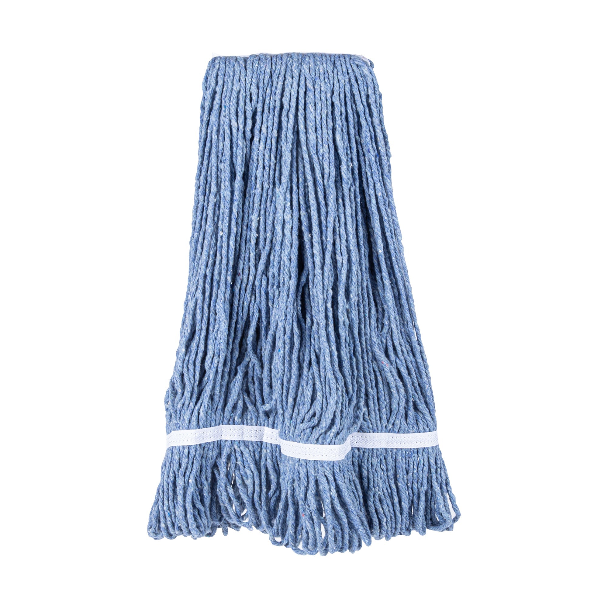 RW Clean 24 oz Blue Poly-Cotton Blend Wet Mop Head - Loop End - 1 count box