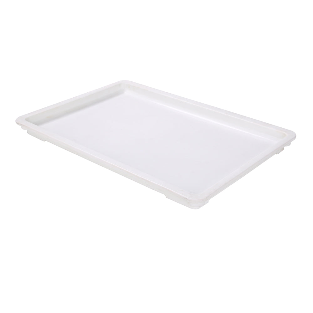 Pizzaly White Plastic Lid - Fits Pizza Dough Proofing Box - 1 count box