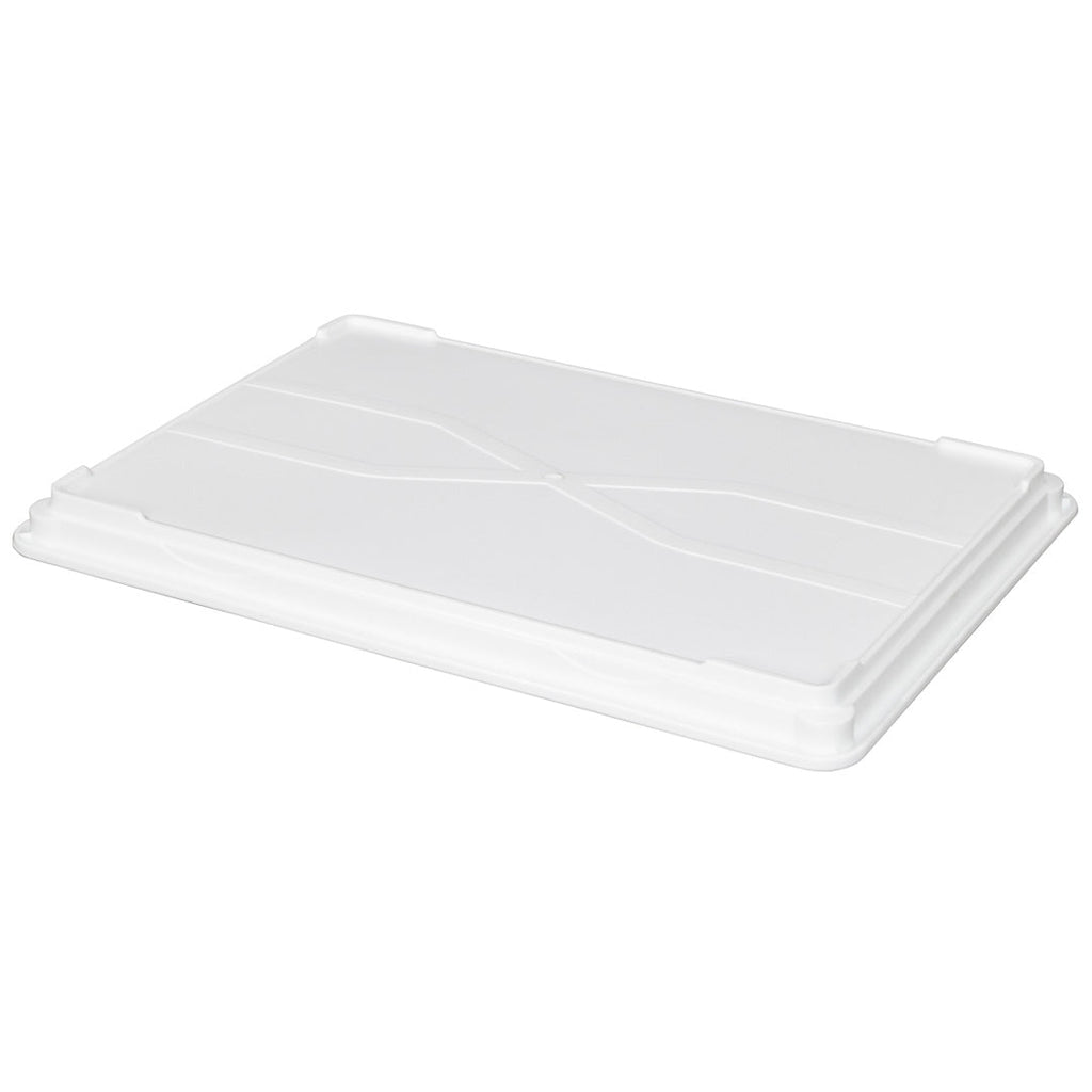 Pizzaly White Plastic Lid - Fits Pizza Dough Proofing Box - 1 count box