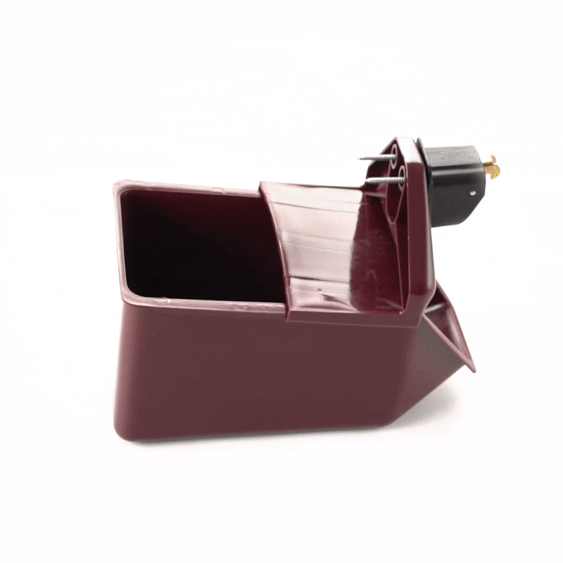 Bar Lux Red Bottle Cap Catcher - with Bottle Opener - 9" x 5 1/2" x 4 3/4" - 1 count box