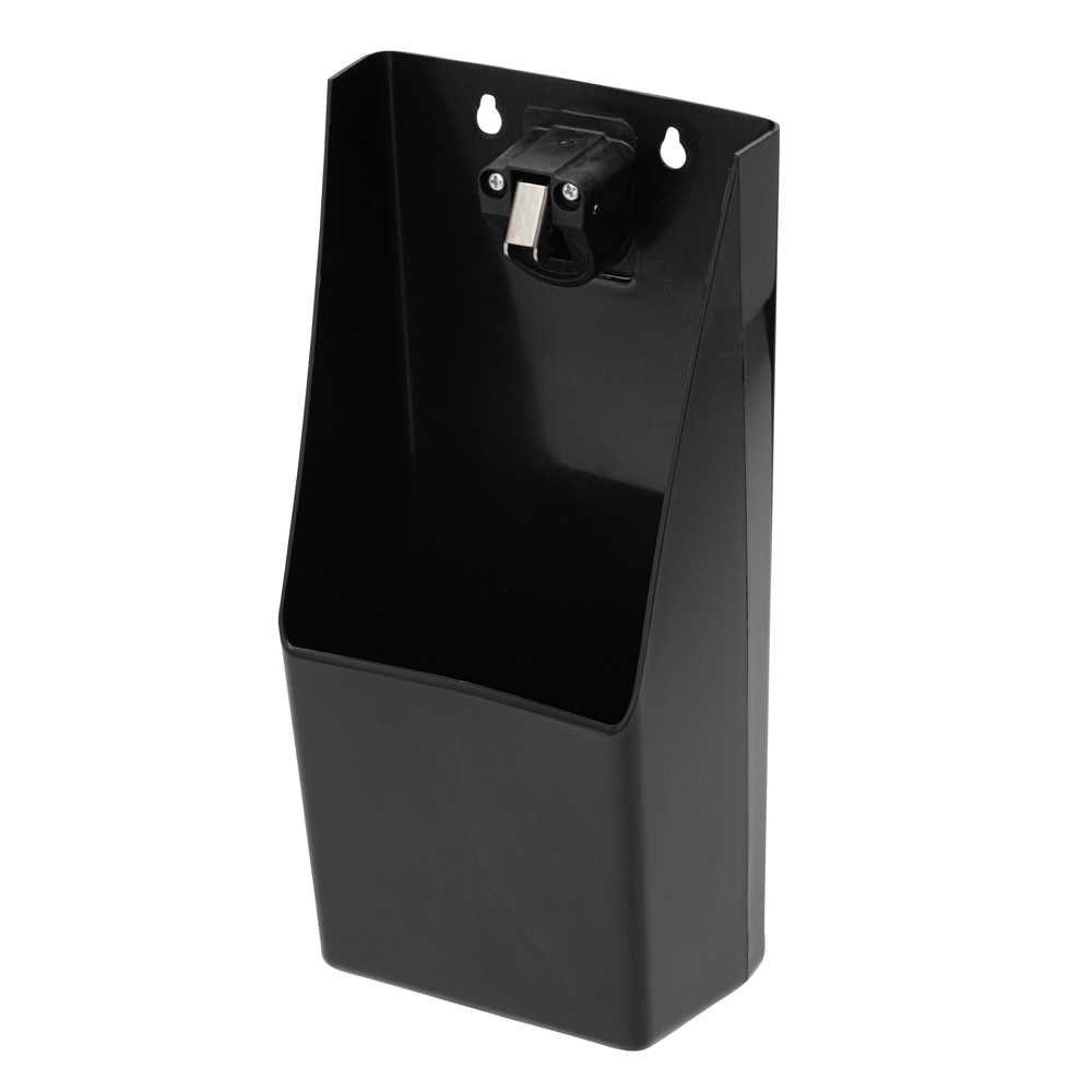 Bar Lux Black Bottle Cap Catcher - with Bottle Opener - 8 1/4" x 5 1/2" x 3" - 1 count box