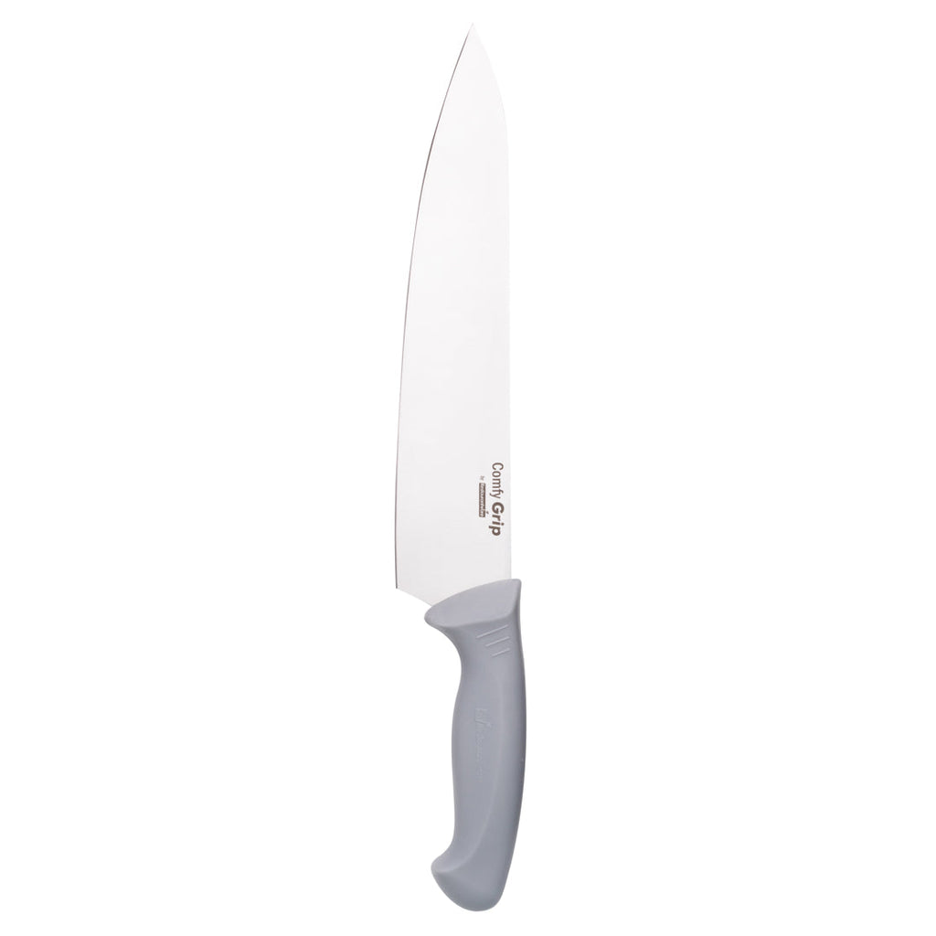 Comfy Grip Gray Stainless Steel 10" Chef's Knife - 1 count box