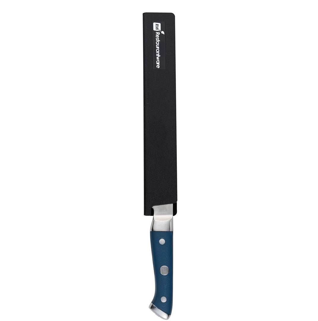 Sensei Black Plastic Knife Blade Cover / Guard - 8 1/2" x 1 1/2" - 1 count box