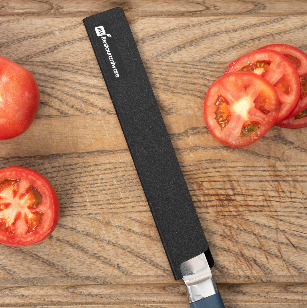 Sensei Black Plastic Knife Blade Cover / Guard - 10" x 1 1/2" - 1 count box