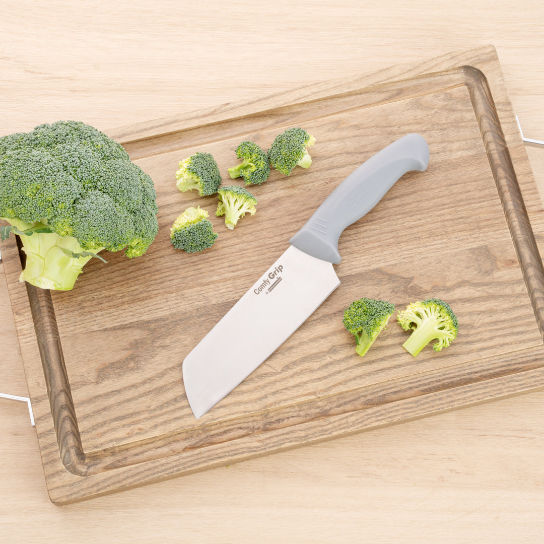 Comfy Grip Gray Stainless Steel 6.5" Vegetable Knife - 1 count box
