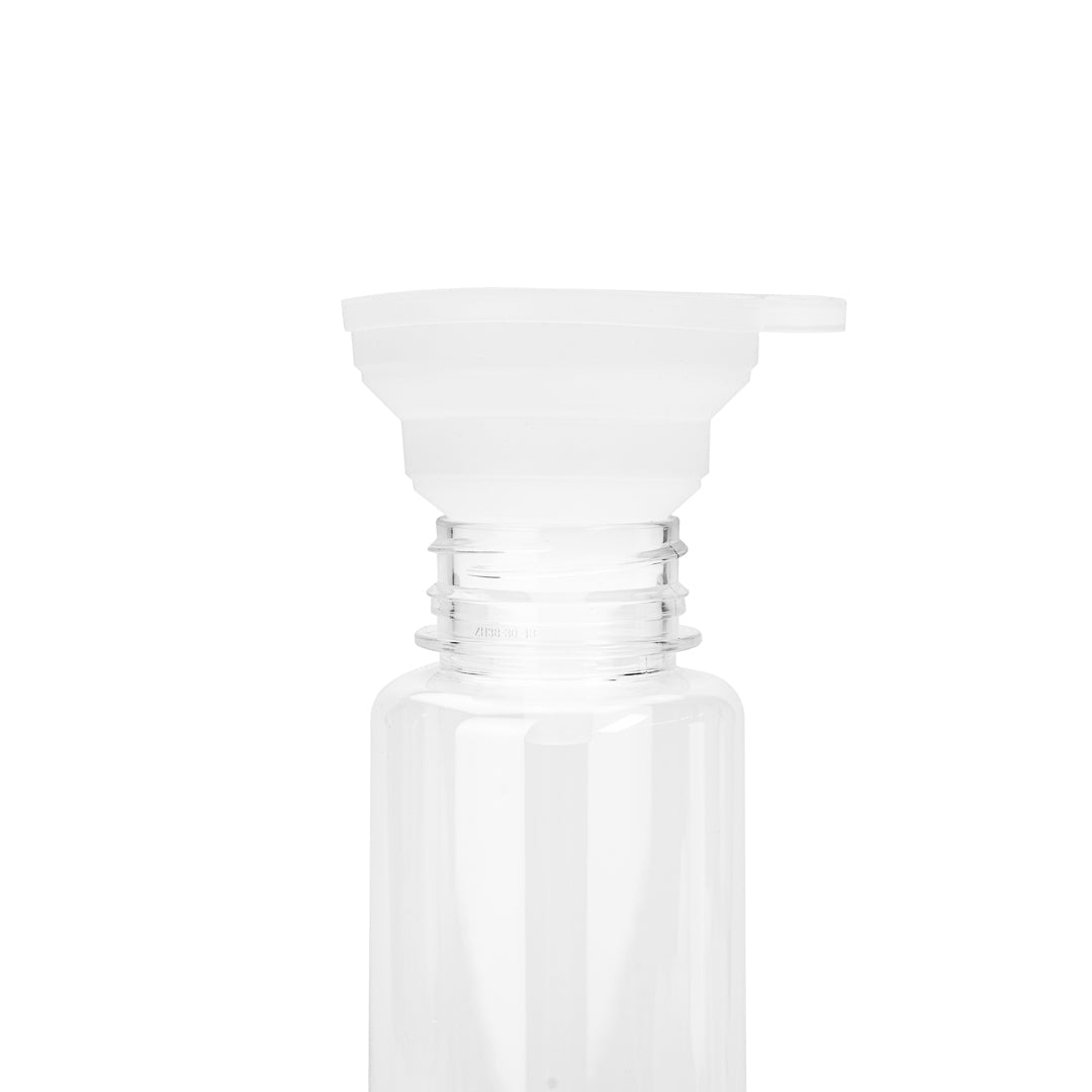 Met Lux 2 oz Silicone Funnel - Collapsible - 2 3/4" x 2 3/4" x 2 1/2" - 5 count box