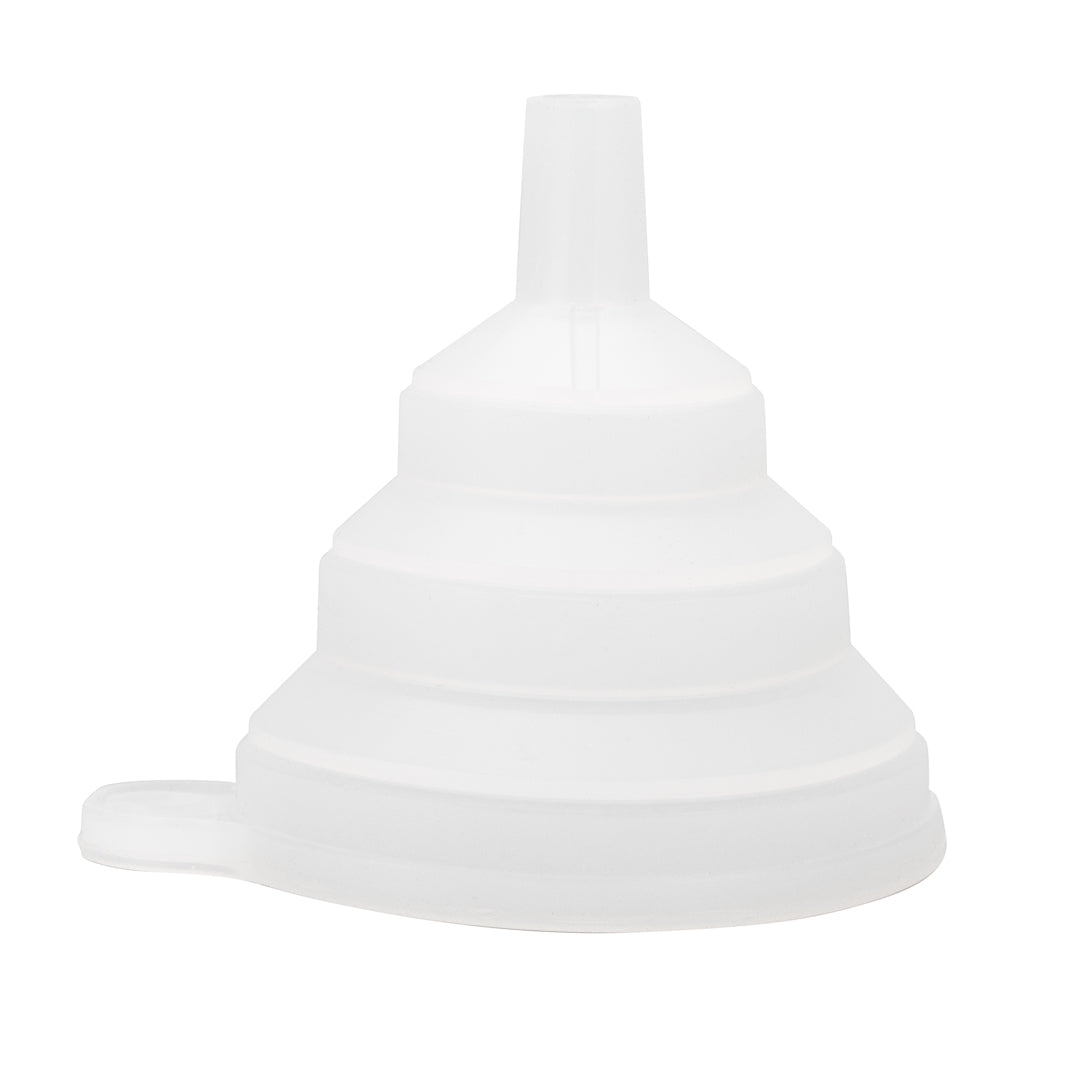 Met Lux 2 oz Silicone Funnel - Collapsible - 2 3/4" x 2 3/4" x 2 1/2" - 5 count box