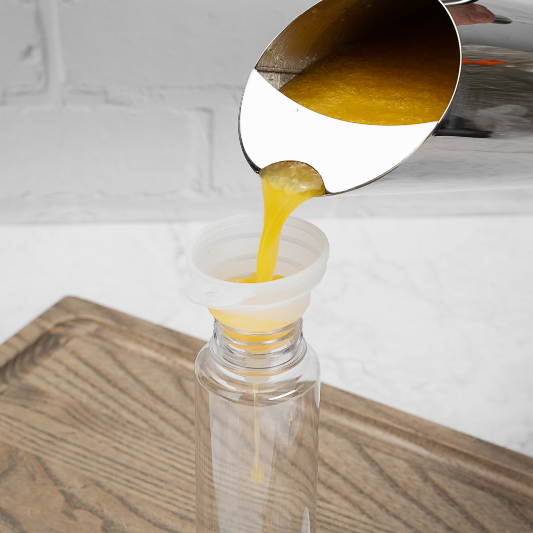 Met Lux 2 oz Silicone Funnel - Collapsible - 2 3/4" x 2 3/4" x 2 1/2" - 5 count box