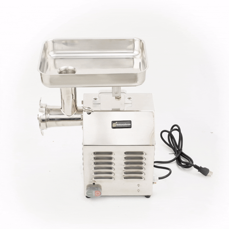Hi Tek Stainless Steel #12 Electric Meat Grinder - 1hp - 1 count box