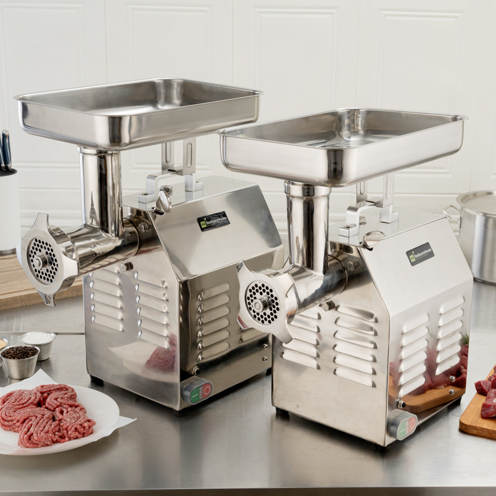 Hi Tek Stainless Steel #12 Electric Meat Grinder - 1hp - 1 count box